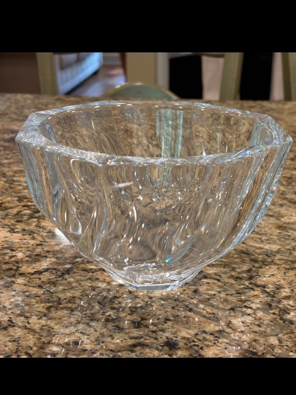 Orrefors Crystal Decorative Bowl